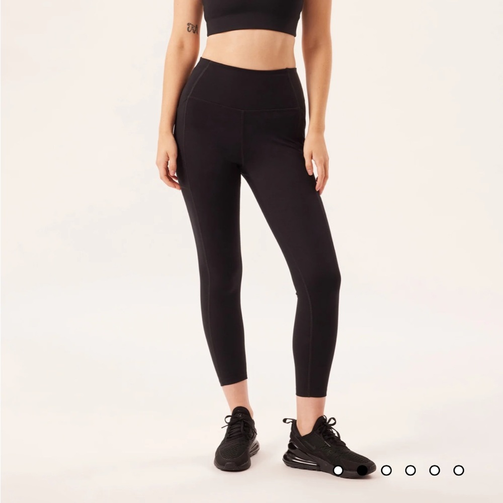 NWOT girlfriend collective black compressive pocket legging 28.5 inch